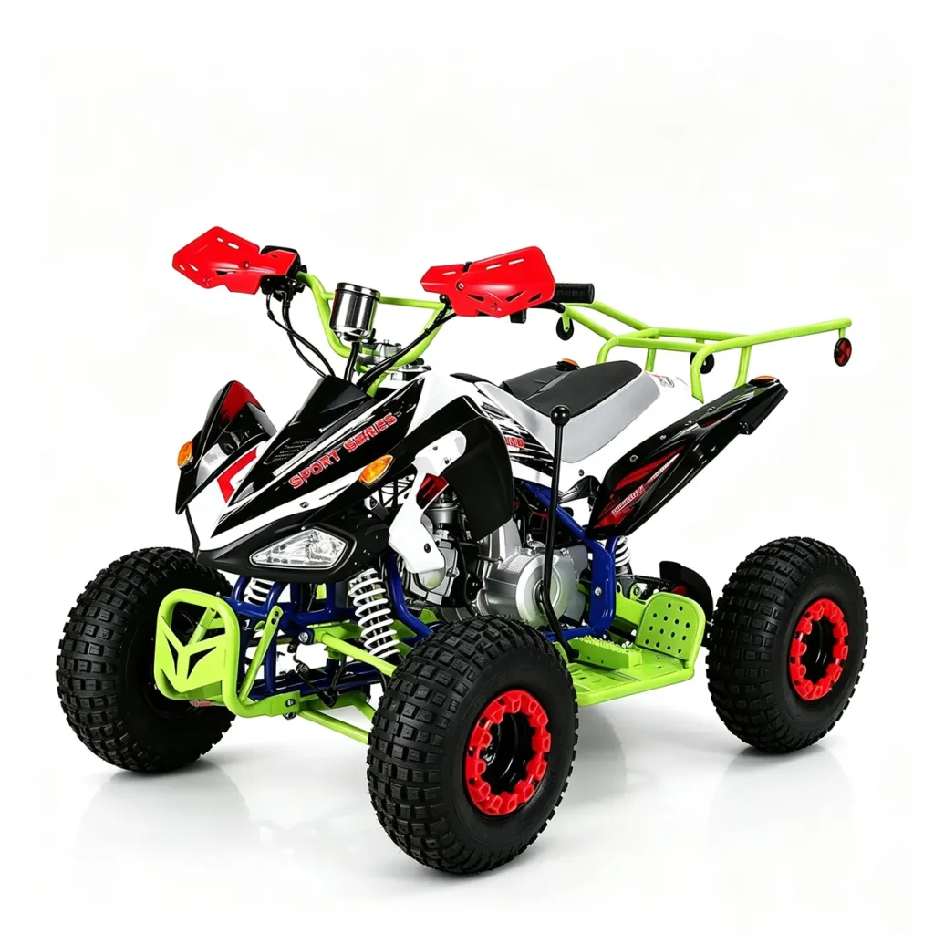 XHX-1 125CC ATV with 7-inch small grid tread tires