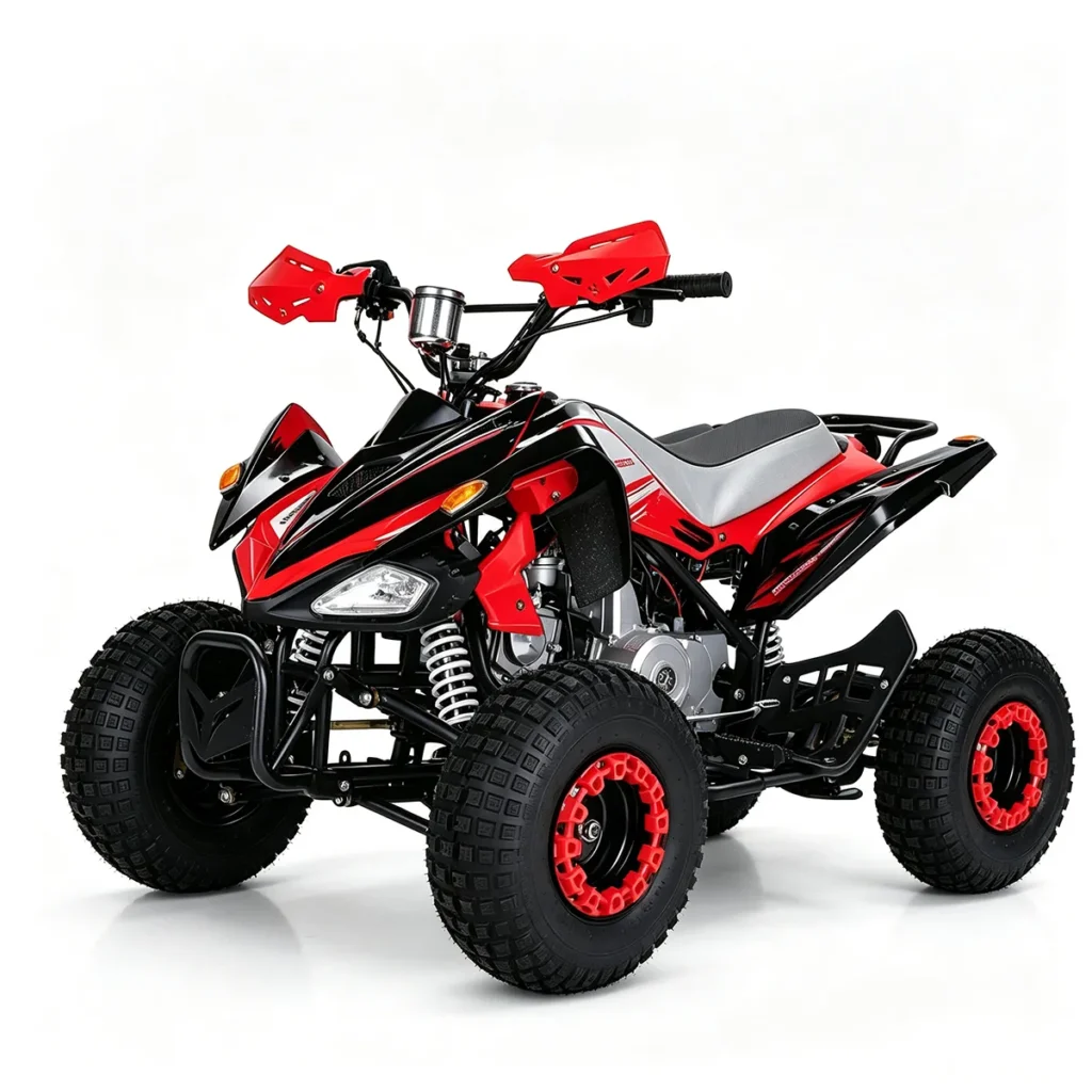 XHX-2 125CC ATV with single meter and 7-inch small grid tread tires