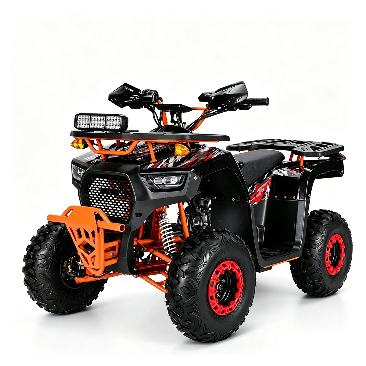 XQY-1 125CC ATV with square LCD meter and 3L iron fuel tank