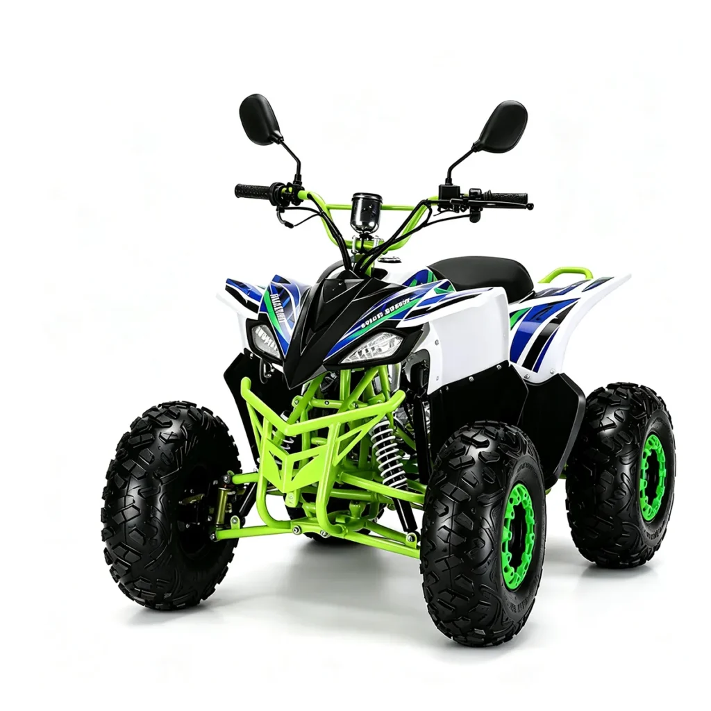 ZZY-1 125CC ATV with single meter and 8-inch A-pattern tires